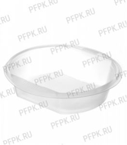 Тарелка суповая 500 мл ППЛ п/п Прозрачная [50/1600]