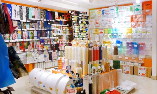 Интерьер магазина «ПрофУпаковка» в Пензе на ул. Пушкина, 43